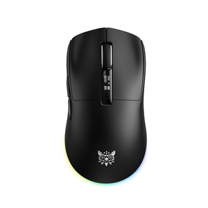 Souris de jeu ONIKUMA DM07 noire PAW3311 RGB 24000 DPI 1000Hz, souris de jeu rechargeable à trois modes pour <span class=keywords><strong>PC</strong></span> portable, REACH RoHS - Product Image 1