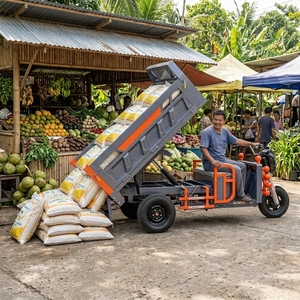รถสามล้อคุณภาพสูง รับน้ำหนักได้ 1200 กก. กำลังไฟ 1800 วัตต์ พร้อมฟังก์ชั่นป้องกันการไหลถอยหลัง รับน้ำหนักได้มาก - Product Image 2
