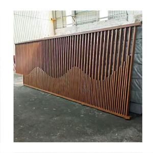 Custom Building pannello in alluminio feritoia giardino recinzione in alluminio tenda parete profili decorazione esterna schermo Privacy - Product Image 2