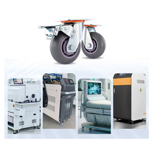 Angemessener Preis 4-8 Zoll 300KG 350KG 400KG Last Leise Arbeits räder Medizinische Ausrüstung Hochleistungs-Lenkräder - Product Image 3