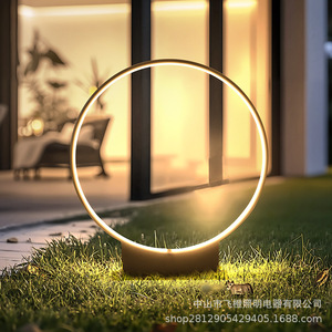 Lampe solaire de jardin moderne en acier inoxydable, étanche IP65, éclairage paysager extérieur pour allées - Product Image 3