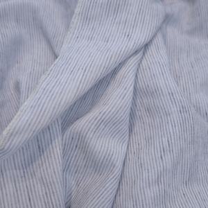 Telas de Mezcla de Poliéster y Cáñamo con Rayas Finas, Suaves al Tacto, Cómodas, Antiarrugas, de 128 g/m², para Ropa de Verano, Novedad de 2026 - Product Image 3