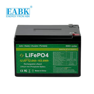 Elettrodomestici, utensili elettrici, sistema solare, luce di emergenza EBAK 12.8V 12Ah litio ferro fosfato batteria 153.6Wh 3000 + cicli - Product Image 6