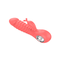 Mädchen Sexspielzeug 7-Gang-Heizung Schub vibrierende Schaukel Big Dick Big Cock für Frau Vagina Vibrator