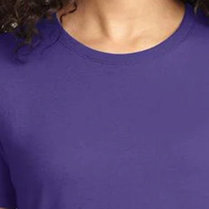 T-shirt pour femme à manches courtes, respirant, élégant, été, 35% polyester, 65% coton, séchage rapide, anti-rides, doux, durable, décontracté - Product Image 3