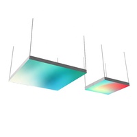 Panneau lumineux dynamique LED RVB double face programmable Boîte à lumière cinétique intelligente LED Boîte à lumière dynamique