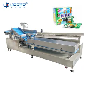Using for second packaging for food bag sorting machine Automatic sachet sorter