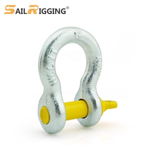 Nhiệm Vụ Nặng Nề 13Mm Úc Mạ Kẽm G209 Neo Còng 2ton Vít Pin Còng Thép Hợp Kim S Cấp Nâng Bow Còng As2741 - Product Image 1