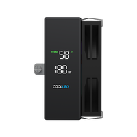 COOLLEO-Radiateur PC à affichage digital intelligent B60 DIG V2, 6 caloducs, refroidisseur d'air thermique, refroidisseur de CPU ARGB LGA 115X/1200/1700/1851