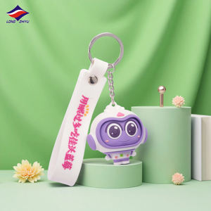 Longzhiyu 18 ans Usine En Gros Personnalisé 3d Pvc Mini Porte-clés <span class=keywords><strong>De</strong></span> <span class=keywords><strong>Voiture</strong></span> Personnalisé Dessin Animé logo Designer Porte-clés - Product Image 4