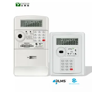 YTL trả trước mét 240V chia loại IEC tiêu chuẩn idis cấp giấy chứng nhận nhà cung cấp Đồng hồ thông minh