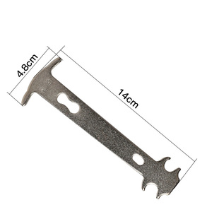 Règle de mesure de chaîne de vélo en acier durable et léger, outil de réparation et indicateur de mesure pour chaînes de VTT, pièce de rechange - Product Image 2