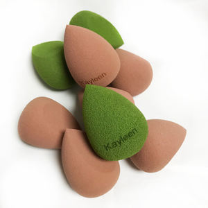 Mélangeur éponge de beauté avec logo personnalisé direct d'usine bouffées cosmétiques de marque privée bas quantité minimale de commande - Product Image 1