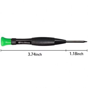 Jeu de tournevis, mini tournevis magnétiques Torx, à tête plate, Phillips, petites pinces à épiler avec T2 T3 T4 T5 T6 T7 T8 T9 T10 - Product Image 4