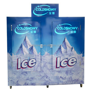 Congelador de almacenamiento de hielo más vendido/contenedor refrigerado de hielo contenedor de almacenamiento de hielo merchandiser nevera al <span class=keywords><strong>aire</strong></span> libre - Product Image 4
