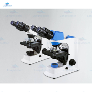 생물학적 현미경 4X/10X/40X/100 스마트 실험실 삼안 생물학적 역 형광 디지털 현미경 - Product Image 3