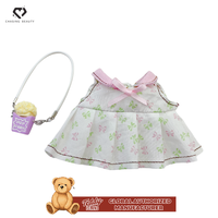 Teddy ISLAND, licence mondiale, ours en peluche, poupée de mode, sac à dos avec vêtements et accessoires, matière polyester