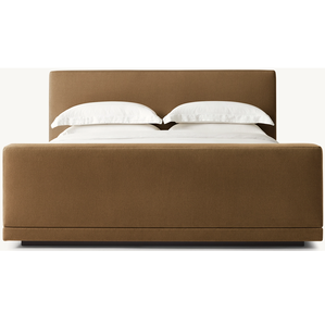 Роскошная Современная новейшая дизайнерская кровать для дома и отеля, мебель для спальни, деревянная рамка, двуспальная кровать размера «King-Size» - Product Image 2