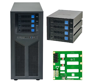 HY A47 <b>Tower</b> Server Chassis Support 4 GPU Graphics Card 10 Hot Swap 3.5 HDD Bay ATX Motherboard Redundant <b>Power</b> Supply For AI - Product Image 2
