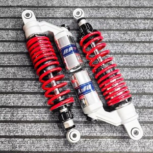 โช้คอัพปรับระดับได้ 340 มม. 350 มม. 360 มม. สำหรับ HONDA CD250 YAMAHA XMAX 125CC XRM WAVE SMASHRAIDERJ XRM 125 <span class=keywords><strong>110</strong></span> Smash - Product Image 5