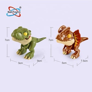 Vente flash de Pâques, animaux en plastique qui mordent les doigts, lanceurs de dinosaures, jouets sensoriels pour enfants, œufs de dinosaures surprises - Product Image 6