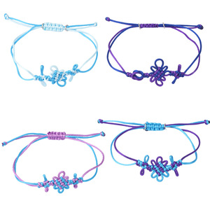 Wholesale Anime Peripheral Kpop Demon Hunters Chinese Knot Rope Creative Adjustable Braided Rope Chain