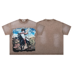 T-shirt da uomo oversize di marca Majestik Sportswear 2026, nuova collezione, <span class=keywords><strong>abbigliamento</strong></span> streetwear all'<span class=keywords><strong>ingrosso</strong></span> Majestic - Product Image 2
