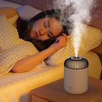 Nouveau Style bureau 2023 H2O Portable diffuseur d'air Mini ultrasons Led Humidificador atomiseur Usb vapeur humidificateur d'air