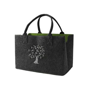 Op maat gemaakte logo tas, zakelijke gevoerde promotietas, milieuvriendelijke groothandel gevoerde tote bags, handtas voor reizen en winkelen - Product Image 2