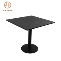 Vente en gros de table en pierre frittée haut de gamme, moderne et simple, de haute qualité pour restaurant