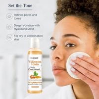 Tonique Visage Hydratant et Nourrissant au Curcuma pour le Traitement de l'Acné et l'Éclaircissement de la Peau – Meilleure Vente Marque Blanche