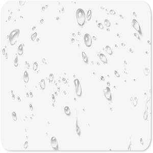 Tapete de Policarbonato Ligero y Ecológico para Refrigerador, Superficie Absorbente Lavable, Diseño Rectangular Moderno, Protege - Product Image 1