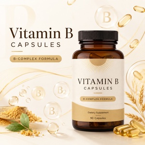 Private Label Vitamin B6 B7 B12 Capsules 60 Capsules/Bottle Hot Selling Adult Supplements <b>Metabolism</b> Boosting Not for Children - Product Image 4