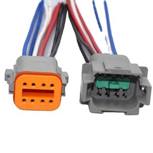 ตัวเชื่อมต่อสายควบคุมรถยนต์แบบเข็มเชื่อมต่อ2 3 4 6 8 12พินสายรัดยานยนต์ - Product Image 6