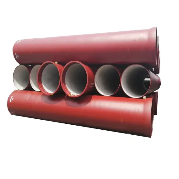 Fabricante de tubos de hierro dúctil Accesorios dúctiles negros Tubos de hierro fundido Lista de precios de tubos de hierro dúctil