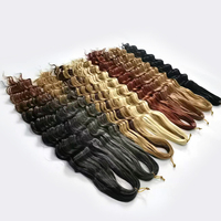 Extensions de cheveux synthétiques ondulés profonds de 20 pouces, tissage simple, boucles Luna, pour tresses, 100g, résistantes à la chaleur, pour femme