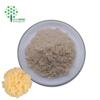 Voedingsmiddelkwaliteit voedingsupplement grondstof Tremella Fuciformis paddenstoelenextract polysaccharide 40% poeder UV-getest trommelverpakt