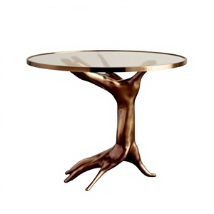 Metal Side <b>Table</b> <b>Marble</b> Top Nightstand Home Furniture Contemporary Gold Metal Geometric Frame Side <b>Table</b> <b>Marble</b> Top <b>Bedside</b> - Product Image 1