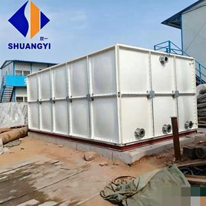 Réservoir d'<span class=keywords><strong>eau</strong></span> rectangulaire modulaire isolé en FRP/GRP de 5*3*2m, 30000L, 30m3, 8000gal, 30T pour ferme, défense civile dans les climats froids et chauds - Product Image 2