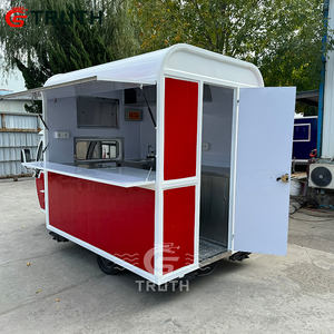 Keranjang anjing panas berbentuk listrik Ce memenuhi syarat desain seluler keranjang makanan cepat untuk penjualan truk makanan tiga - Product Image 4