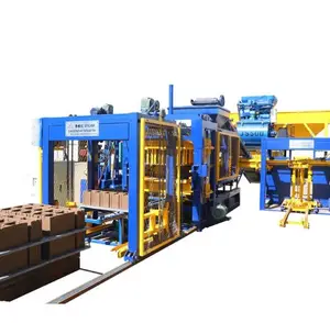 Voll automatische Ziegel herstellungs maschine Betonblock form maschine Block herstellungs maschine