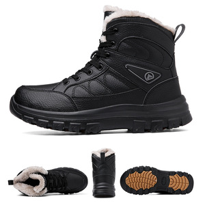 Botas de Montaña para Hombre, Zapatos de Senderismo, Marca Sanewy, Zapatos de Trabajo para Adultos, Goma A3 Geométrica, Zapatos de Invierno para Mujer <span class=keywords><strong>2022</strong></span>, Tobilleras de PU - Product Image 5