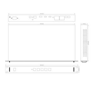HD-T08F huidu 4K หน้าจอ LED กล่องส่งแบบซิงโครนัส - Product Image 4