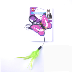 2019 nuevo estilo interactivo mariposa de pluma teaser juguete interesante juguete - Product Image 4