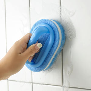 Poignées éponge brosse bleu doux <span class=keywords><strong>magique</strong></span> éponge <span class=keywords><strong>gomme</strong></span> nettoyage baignoire céramique <span class=keywords><strong>carrelage</strong></span> nettoyant cuisine outil - Product Image 3