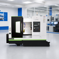 Mesin Bubut CNC Tipe Slant Bed dengan Chuck Presisi Tinggi