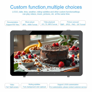 Pantalla <span class=keywords><strong>de</strong></span> Señalización Digital 4k, <span class=keywords><strong>Precio</strong></span> <span class=keywords><strong>de</strong></span> Fábrica, Pantalla Publicitaria para Exteriores con Control Remoto, Menú Digital LCD para Restaurantes - Product Image 3