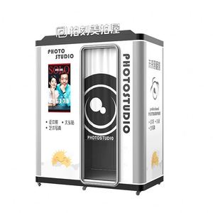 Machine de photomaton : Système d'enregistrement créatif pour événements, cabine de capture avec partage social, équipement commercial - Product Image 1