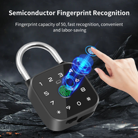 Cadenas intelligent Tuya avec empreinte digitale, mot de passe, carte RFID, clé d'urgence, déverrouillage via l'application Tuya, étanchéité IP67, sécurité en alliage d'aluminium