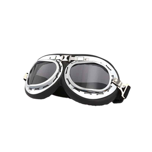 Gafas de Motocicleta Retro con Montura Completa, Lentes Reemplazables, Protección UV, Resistentes al Viento y a la <span class=keywords><strong>Arena</strong></span>, Gafas de Sol <span class=keywords><strong>para</strong></span> Uso en Exteriores <span class=keywords><strong>para</strong></span> Hombre - Product Image 2